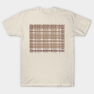 Square needlework T-Shirt